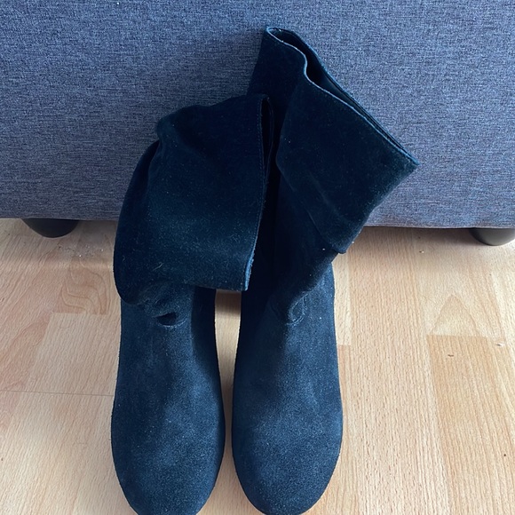 Slouchy black boots - Picture 3 of 7